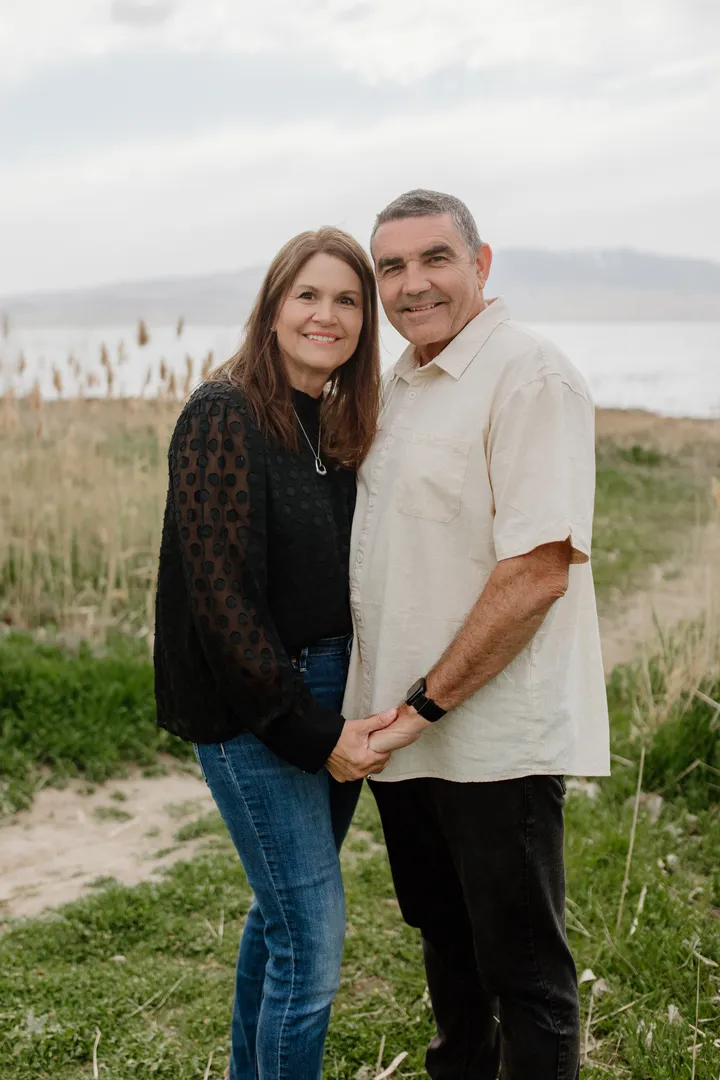 Gary Tanner with his wife