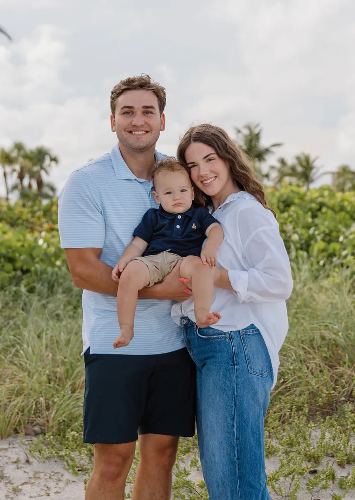 Hunting Tanner with his wife and son